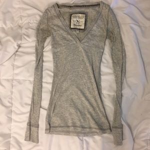 Abercrombie & Fitch Grey Shirt